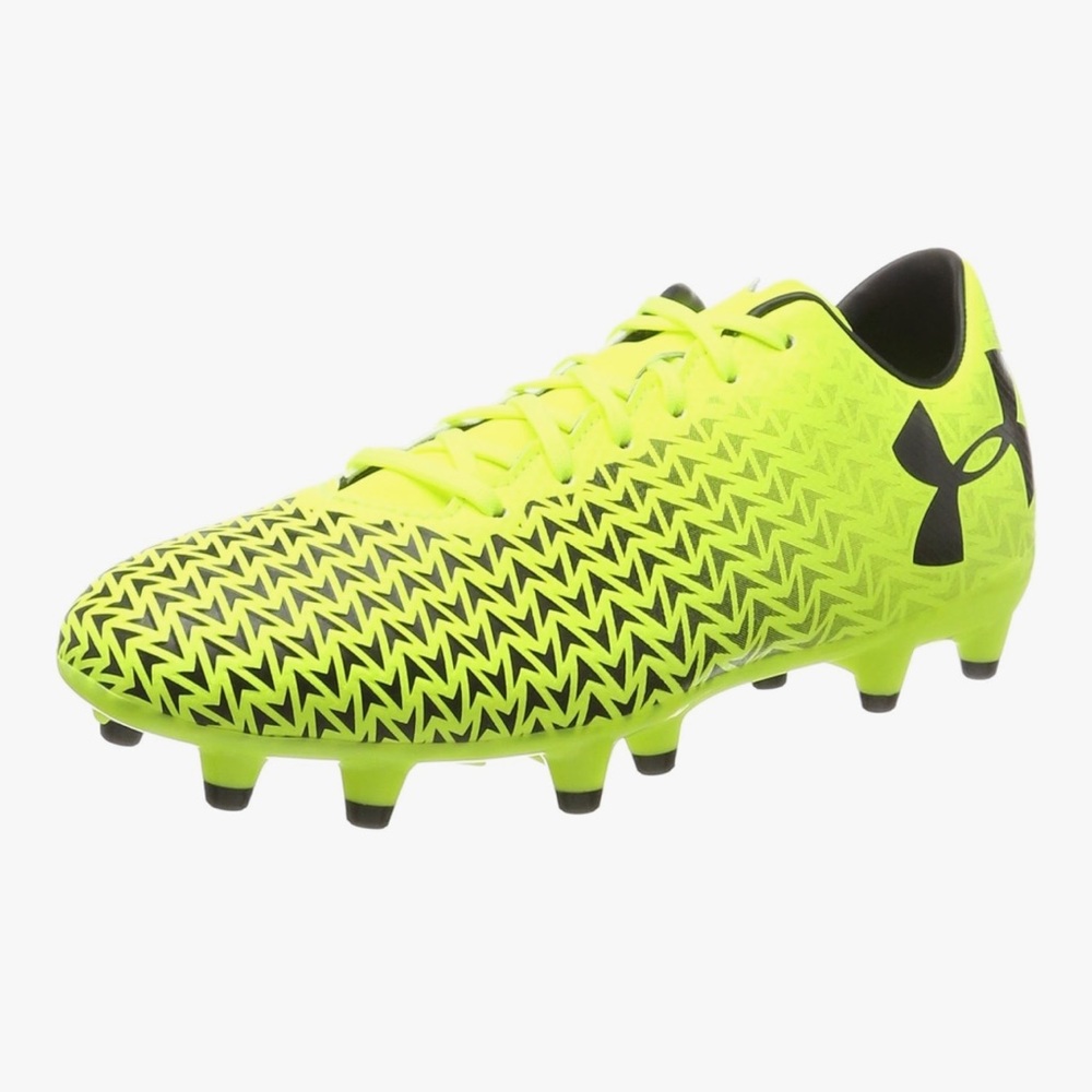 Under Armour Neon Yellow Soccer Cleats 8.5